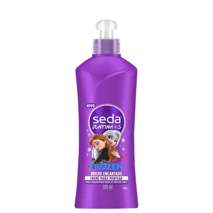 Seda Juntinhos Frozen Brilho Encantado - Creme de Pentear 300ml